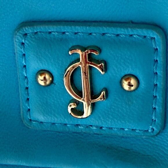 Juicy Couture Y2K Mini Crossbody in Tonic Turquoise with JC Logo - Picture 3 of 12